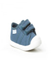 Made in Spain Jeans Canvas EU25-EU30 Sneakers velcro closure non Slip Rubber